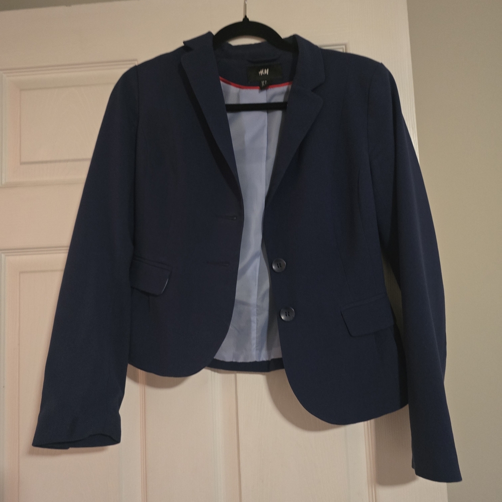 H&M Classic Dark Blue Blazer